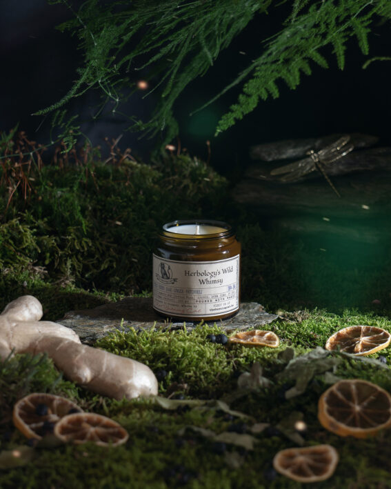 Herbology's Wild Whimsy / A Gyógynövénytan Vad Hóbortja - szójagyertya
