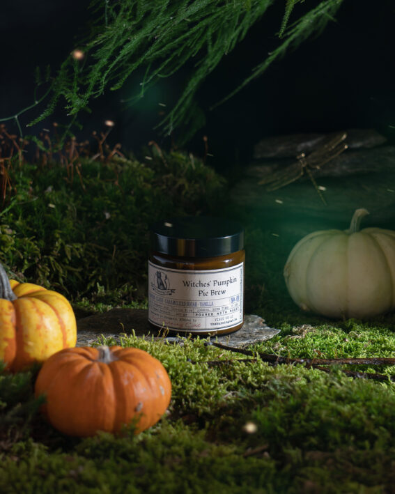 Witches' Pumpkin Pie Brew / Boszorkányok Sütőtökös Pite Főzete - szójagyertya