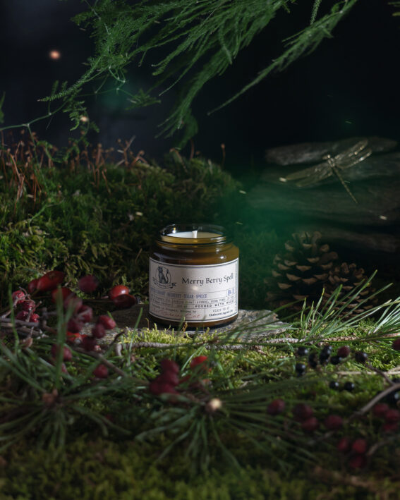 Merry Berry Spell / Ünnepi Bogyós Varázslat - szójagyertya