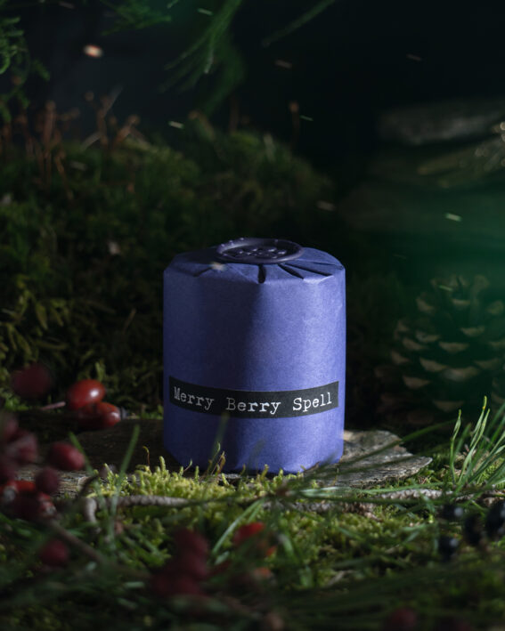 Merry Berry Spell / Ünnepi Bogyós Varázslat - szójagyertya